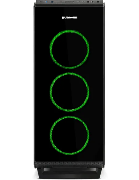 Nox Hummer TGF Cristal Templado USB 3.0 aRGB