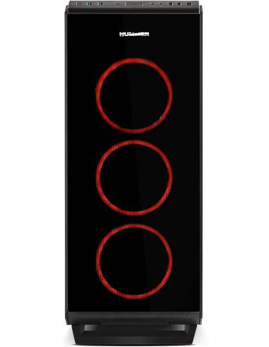 Nox Hummer TGF Cristal Templado USB 3.0 aRGB