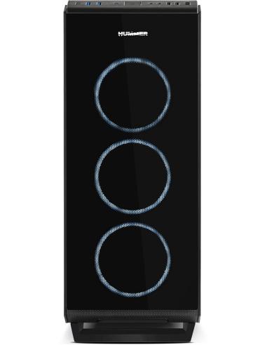 Nox Hummer TGF Cristal Templado USB 3.0 aRGB