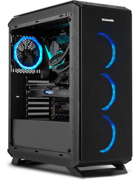 Nox Hummer TGF Cristal Templado USB 3.0 aRGB