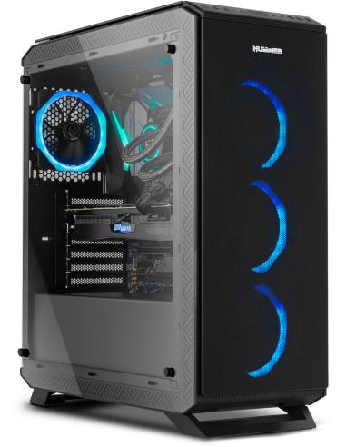 Nox Hummer TGF Cristal Templado USB 3.0 aRGB