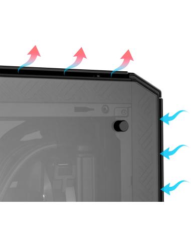 Nox Hummer TGF Cristal Templado USB 3.0 aRGB