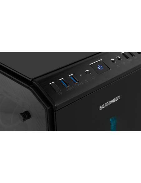 Nox Hummer TGF Cristal Templado USB 3.0 aRGB