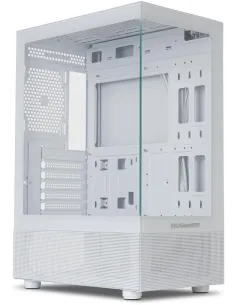 Nox Hummer Vision Midi Tower Cristal Templado USB 3.0 Blanca-CAJA58957