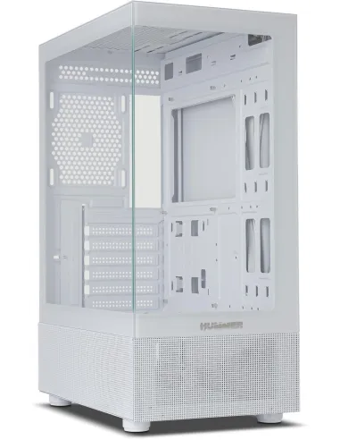 Nox Hummer Vision Midi Tower Cristal Templado USB 3.0 Blanca