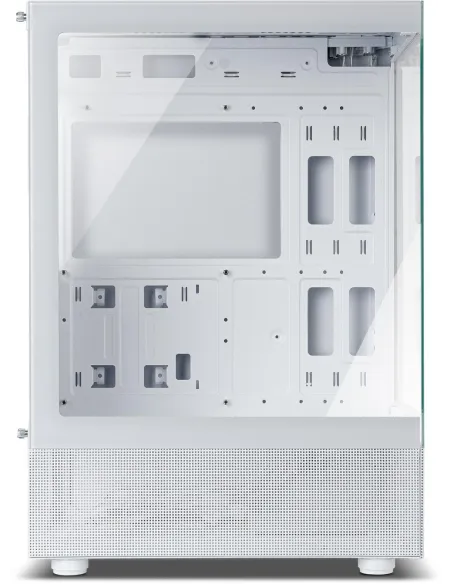 Nox Hummer Vision Midi Tower Cristal Templado USB 3.0 Blanca