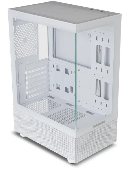 Nox Hummer Vision Midi Tower Cristal Templado USB 3.0 Blanco