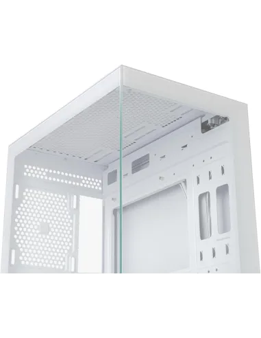 Nox Hummer Vision Midi Tower Cristal Templado USB 3.0 Blanco