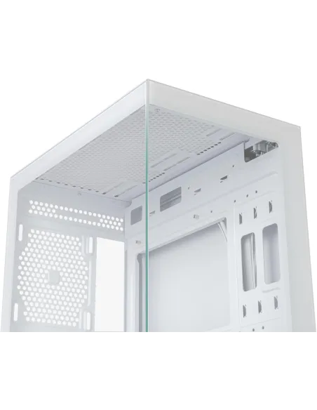 Nox Hummer Vision Midi Tower Cristal Templado USB 3.0 Blanco