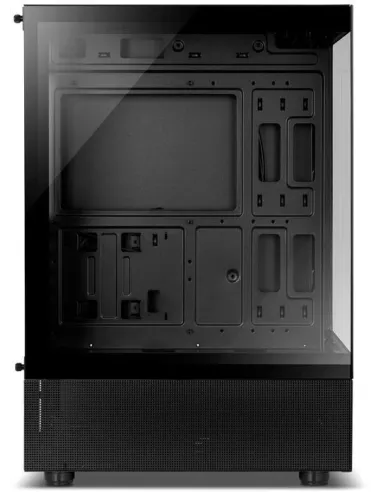 Nox Hummer Vision Midi Tower Cristal Templado USB 3.0 Negra