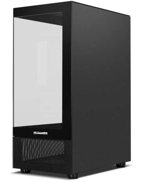 Nox Hummer Vision Midi Tower Cristal Templado USB 3.0 Negra