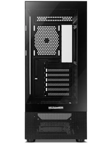 Nox Hummer Vision Midi Tower Cristal Templado USB 3.0 Negra