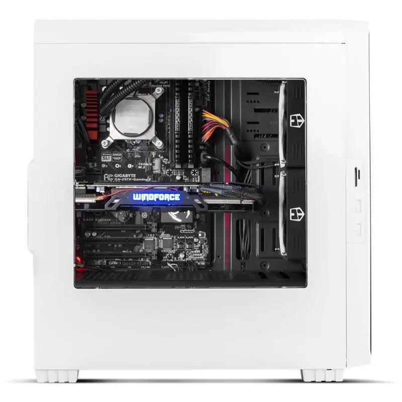 Nox Hummer ZS Blanca Zero Edition USB 3.0 Blanca