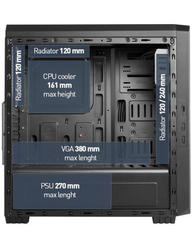 Nox Hummer ZS USB 3.0 Negra