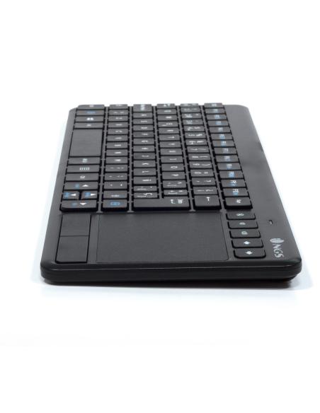 NGS TV Warrior Teclado Inalámbrico con Teclas Multimedia / SmartTV y Touchpad Qwerty Español