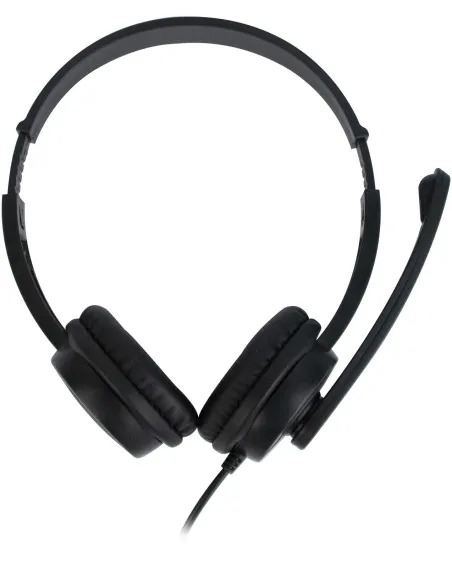NGS VOX505USB Auriculares USB con Micrófono Negros