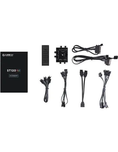 Lian-Li ST120 Pack 3 Ventiladores Suplementarios 120mm Blancos