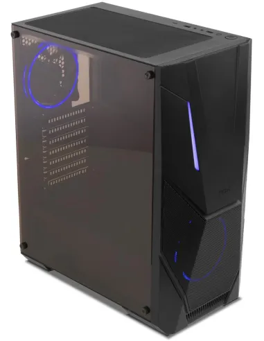 Nox Infinity Delta USB 3.0 con Ventana Negro aRGB