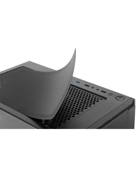 Nox Infinity Delta USB 3.0 con Ventana Negro aRGB