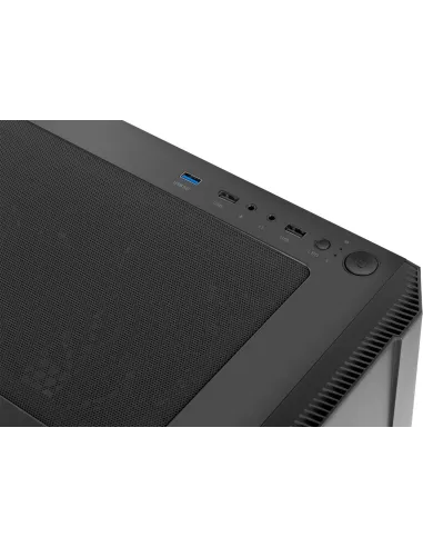 Nox Infinity Delta USB 3.0 con Ventana Negro aRGB