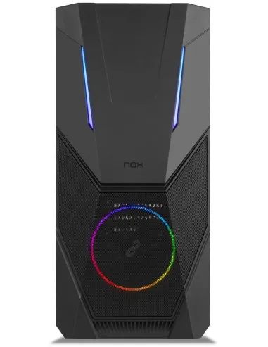 Nox Infinity Delta USB 3.0 con Ventana Negro aRGB