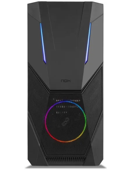 Nox Infinity Delta USB 3.0 con Ventana Negro aRGB