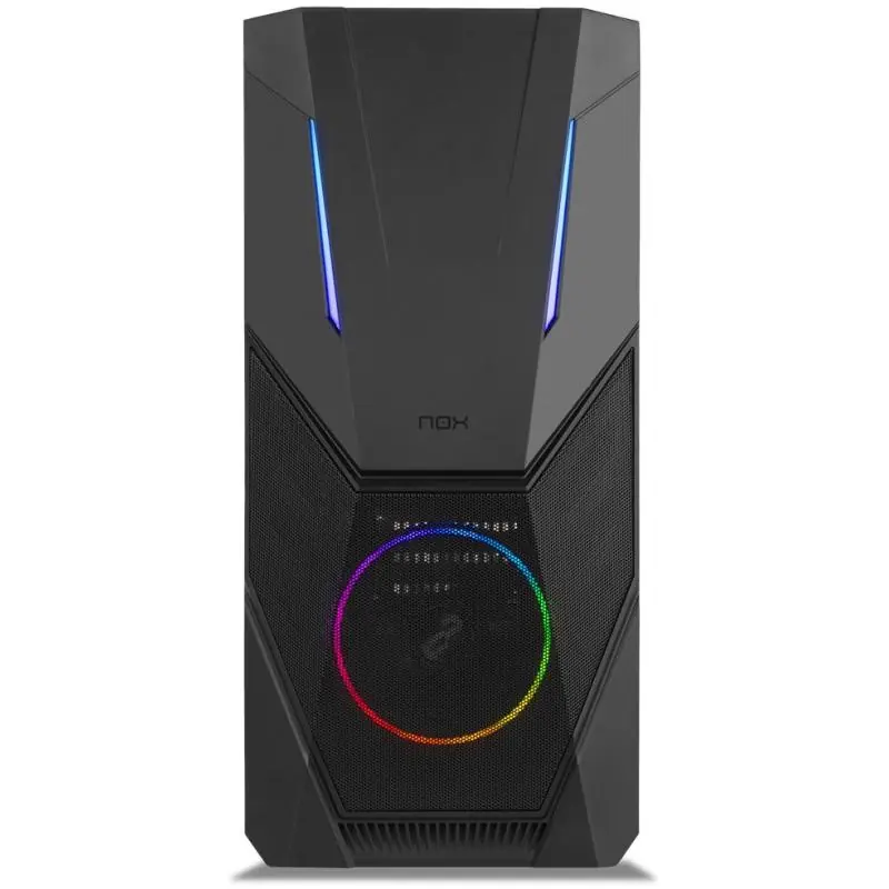 Nox Infinity Delta USB 3.0 con Ventana Negro aRGB