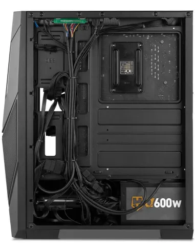 Nox Infinity Delta USB 3.0 con Ventana Negro aRGB