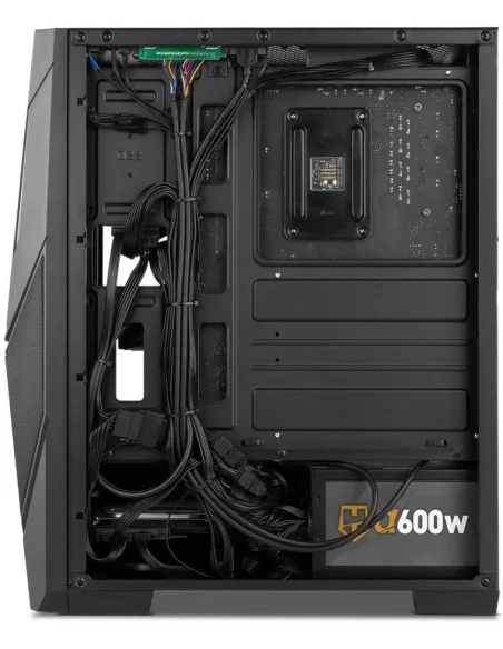 Nox Infinity Delta USB 3.0 con Ventana Negro aRGB