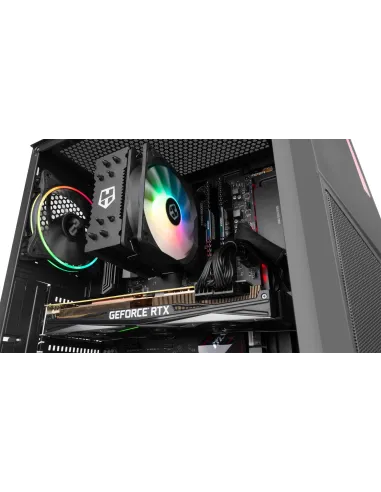 Nox Infinity Delta USB 3.0 con Ventana Negro aRGB