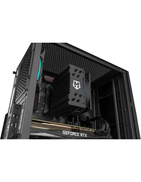 Nox Infinity Delta USB 3.0 con Ventana Negro aRGB