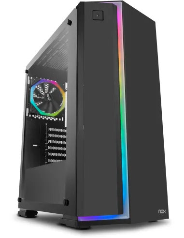 Nox Infinity Neon USB 3.0 Cristal Templado ARGB