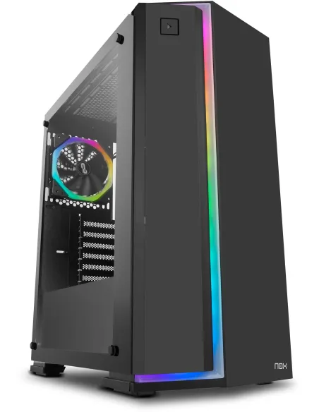 Nox Infinity Neon USB 3.0 Cristal Templado ARGB