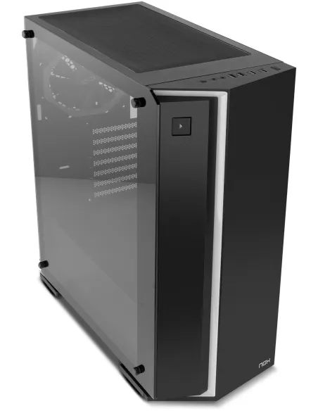 Nox Infinity Neon USB 3.0 Cristal Templado ARGB