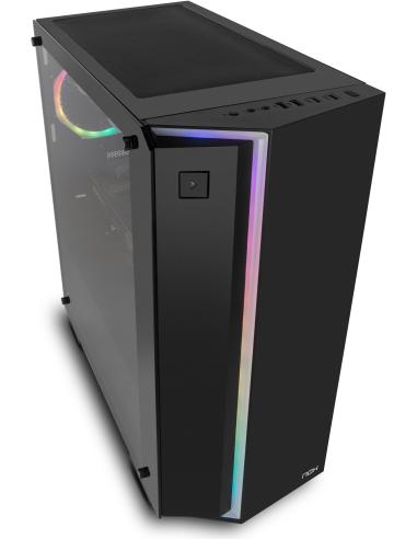 Nox Infinity Neon USB 3.0 Cristal Templado ARGB