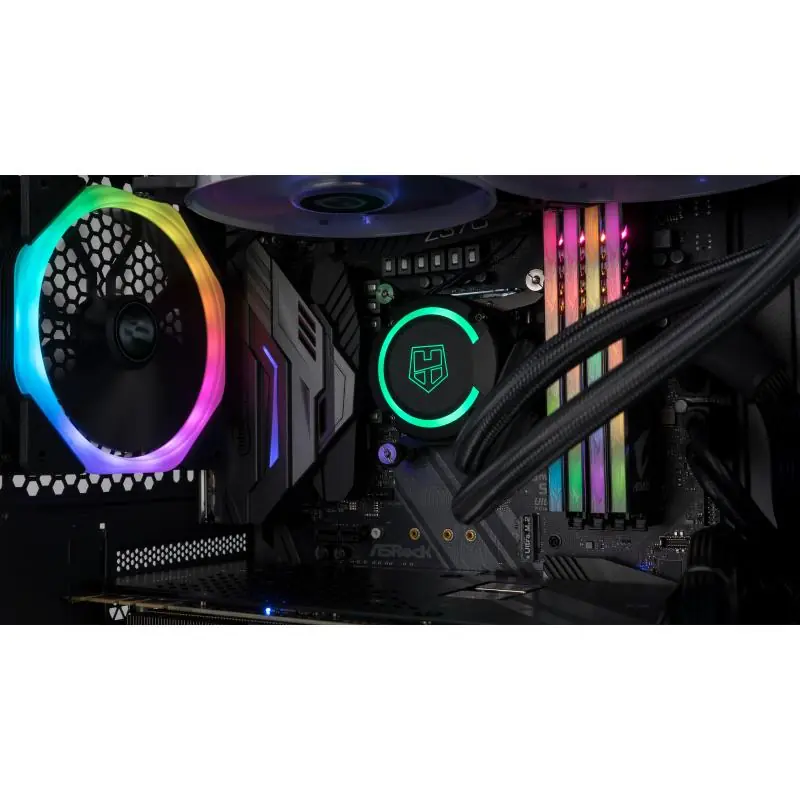 Nox Infinity Neon USB 3.0 Cristal Templado ARGB