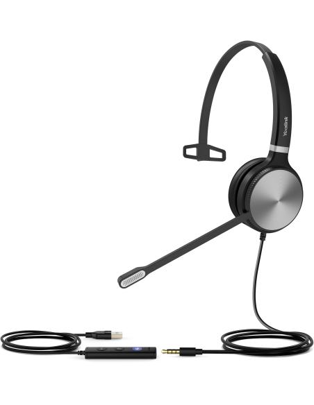 Yealink UH36 Mono Auricular Teams Negro