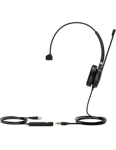 Yealink UH36 Mono Auricular Teams Negro