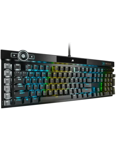Corsair K100 RGB Teclado Mecánico Gaming Switch Óptico OPX Negro (Alemán)