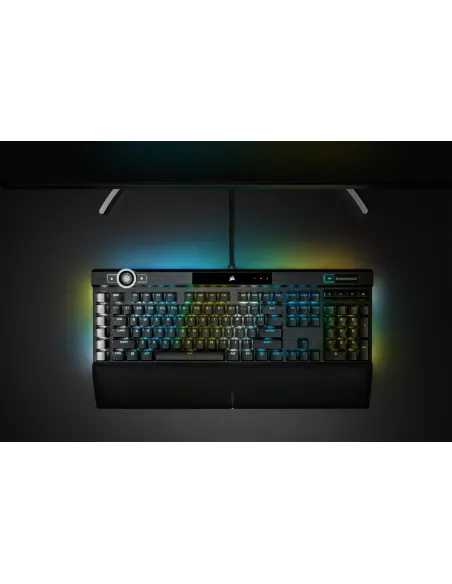 Corsair K100 RGB Teclado Mecánico Gaming Switch Óptico OPX Negro (Alemán)