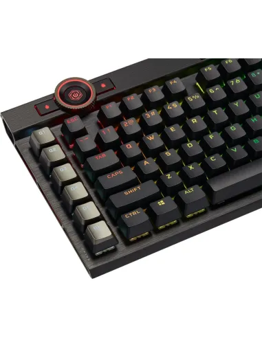 Corsair K100 RGB Teclado Mecánico Gaming Switch Óptico OPX Negro (Alemán)