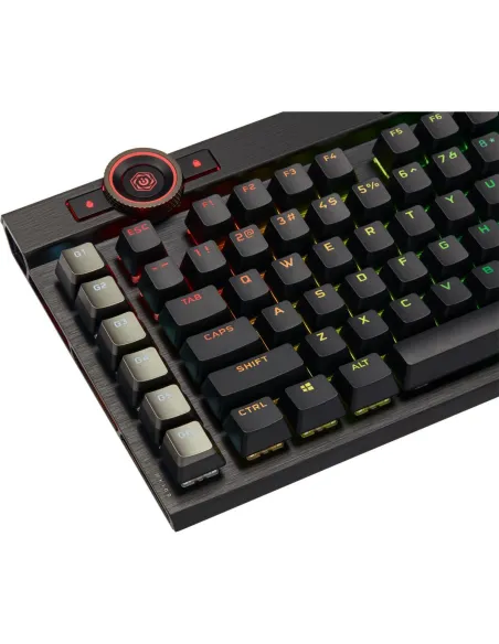 Corsair K100 RGB Teclado Mecánico Gaming Switch Óptico OPX Negro (Alemán)