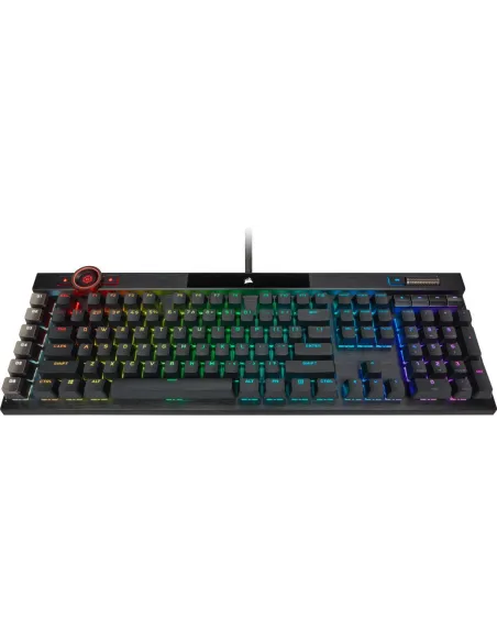 Corsair K100 RGB Teclado Mecánico Gaming Switch Óptico OPX Negro (Alemán)