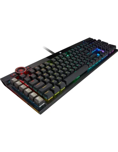 Corsair K100 RGB Teclado Mecánico Gaming Switch Óptico OPX Negro (Alemán)