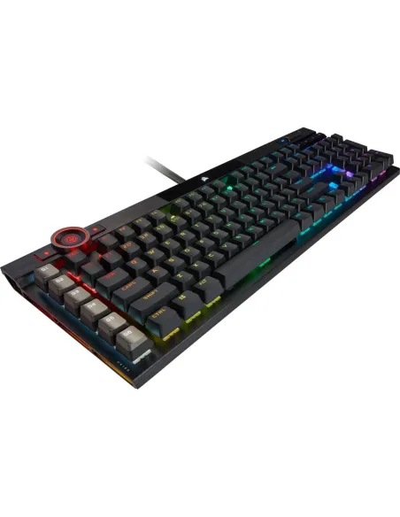 Corsair K100 RGB Teclado Mecánico Gaming Switch Óptico OPX Negro (Alemán)