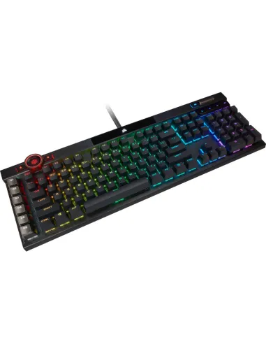 Corsair K100 RGB Teclado Mecánico Gaming Switch Óptico OPX Negro (Alemán)