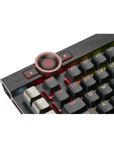 Corsair K100 RGB Teclado Mecánico Gaming Switch Óptico OPX Negro (Alemán)