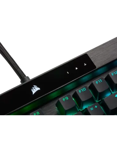 Corsair K100 RGB Teclado Mecánico Gaming Switch Óptico OPX Negro (Alemán)