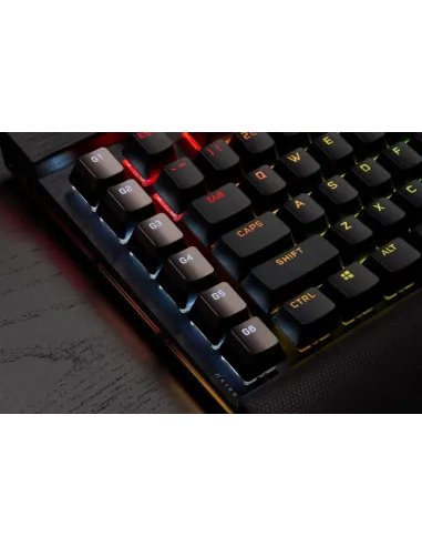 Corsair K100 RGB Teclado Mecánico Gaming Switch Óptico OPX Negro (Alemán)