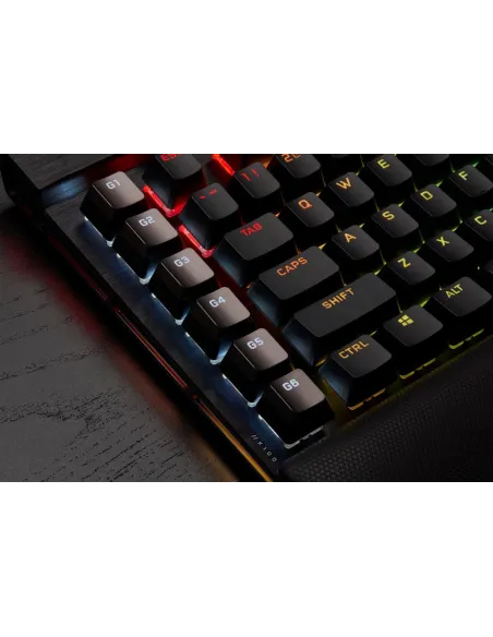 Corsair K100 RGB Teclado Mecánico Gaming Switch Óptico OPX Negro (Alemán)